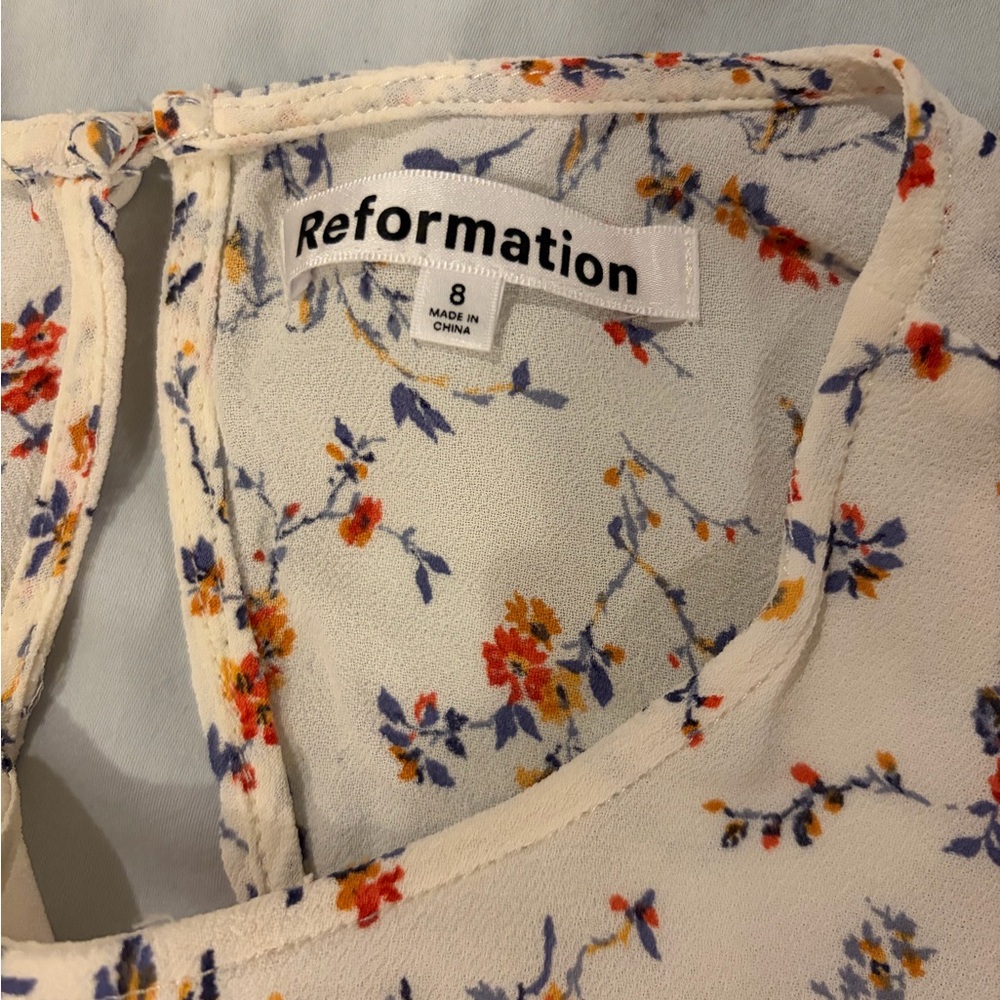 Reformation Doutzen Gabrielle Dress – Size 8 – Like New - Picture 7 of 7